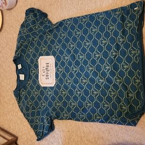 SCOTCH & SODA BOYS Tee SHIRT GREEN LOBSER SZ 14